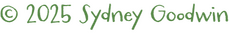 Copyright Symbol, 2025 Sydney Goodwin